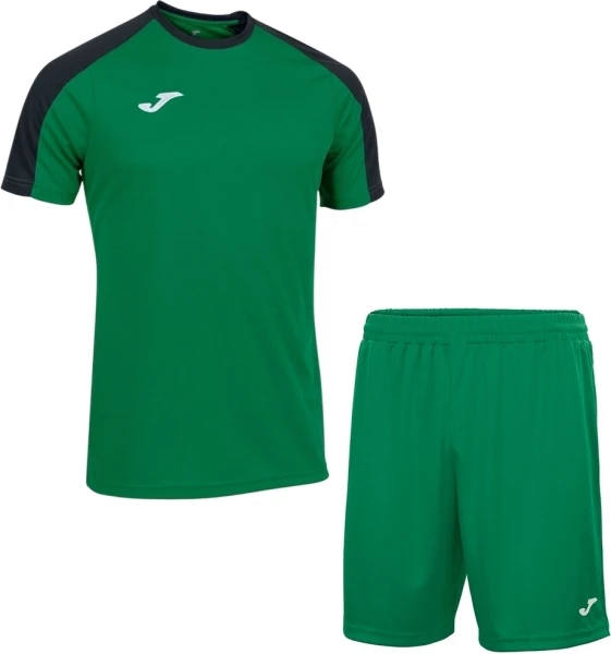 Комплект футбольной формы Joma ECO CHAMPIONSHIP зелено-черный 102748.451_100053.450