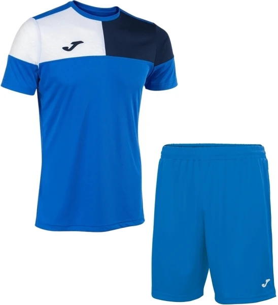 Комплект футбольной формы Joma CREW V сине-темно-сине-белый 103084.703_100053.700