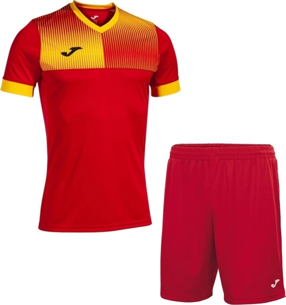 Комплект футбольної форми Joma ECO SUPERNOVA червоно-жовтий 103128.609_100053.600
