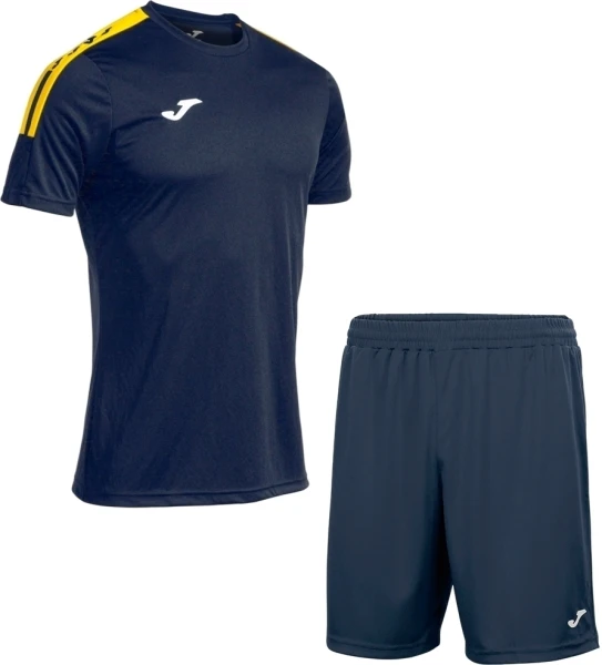 Комплект футбольной формы Joma OLIMPIADA темно-сине-желтый 103245.339_100053.331