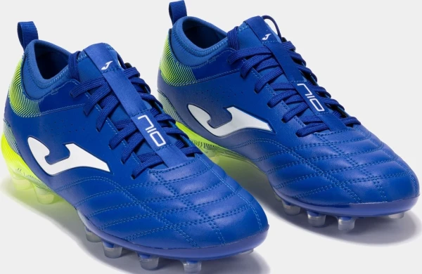 Бутсы Joma NUMERO-10 сине-лимонные N10S2504FG