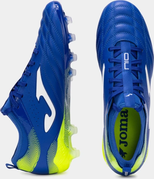 Бутсы Joma NUMERO-10 сине-лимонные N10S2504FG