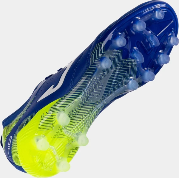 Бутсы Joma NUMERO-10 сине-лимонные N10S2504FG