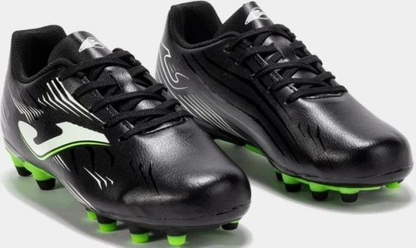 Бутсы детские Joma PROPULSION черно-бело-салатовые PRJS2501FG