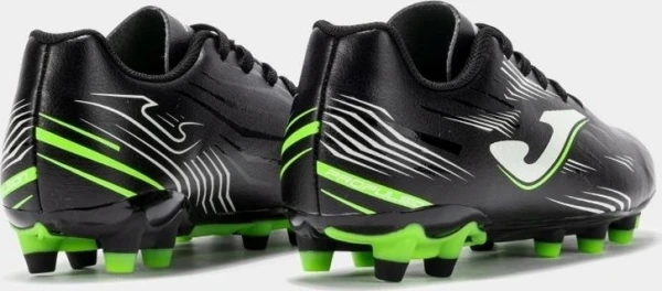 Бутсы детские Joma PROPULSION черно-бело-салатовые PRJS2501FG