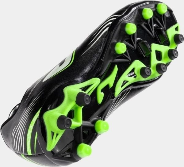 Бутсы детские Joma PROPULSION черно-бело-салатовые PRJS2501FG