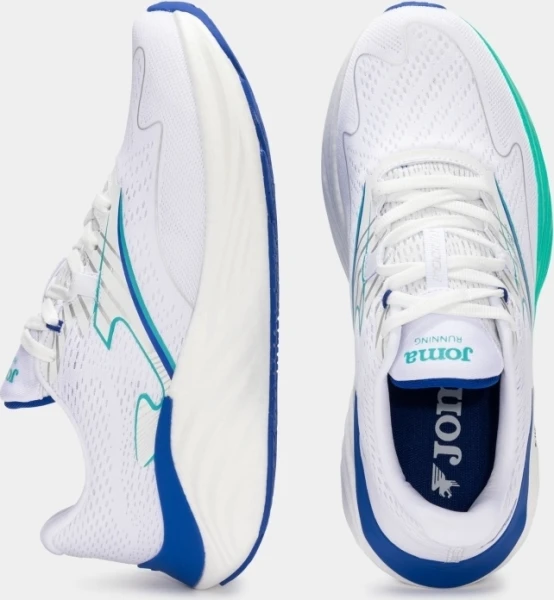 Кроссовки беговые Joma R-6000 бело-сине-бирюзовые RR600S2502