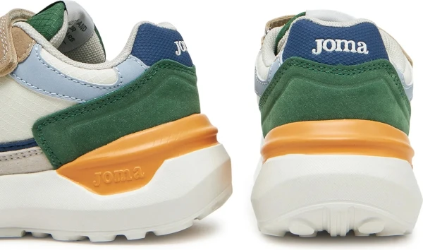 Кросівки дитячі Joma 3080 бежево-помаранчево-зелено-сині J3080S2516V