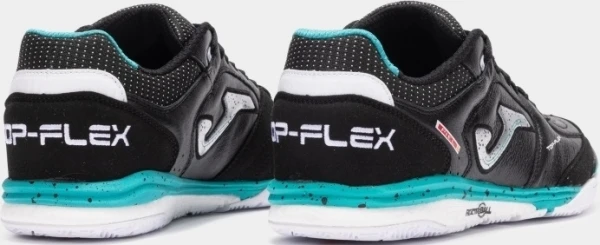 Футзалки (бампи) Joma TOP FLEX REBOUND чорно-бірюзові TORS2501IN