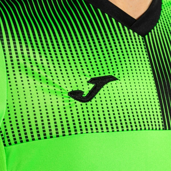 Футболка Joma ECO SUPERNOVA зелено-черная 103128.021