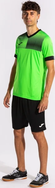 Футболка Joma ECO SUPERNOVA зелено-черная 103128.021