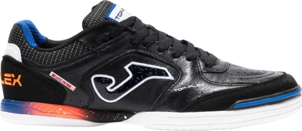 Футзалки (бампи) Joma TOP FLEX чорно-синьо-помаранчеві TOPS2531IN