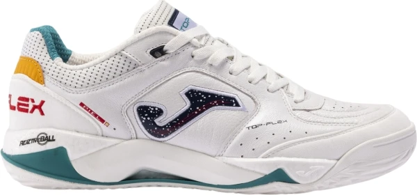 Футзалки (бампи) Joma TOP FLEX PLUS біло-зелені TOUS2502IN