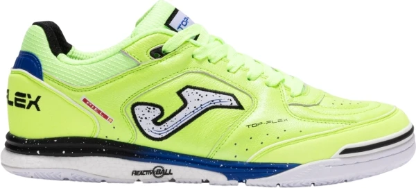 Футзалки (бампы) Joma TOP FLEX REBOUND лаймово-синие TORS2511IN