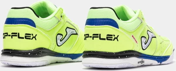Футзалки (бампы) Joma TOP FLEX REBOUND лаймово-синие TORS2511IN