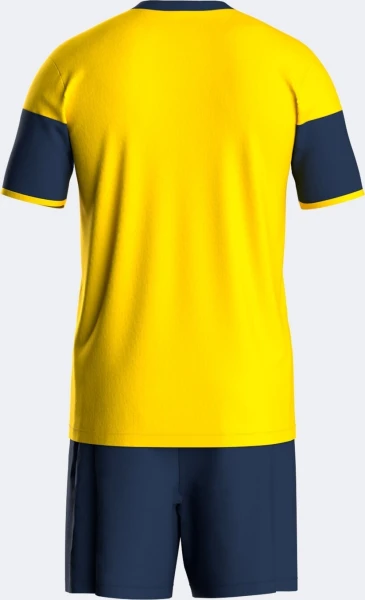 Комплект футбольной формы Joma DANUBIO III желто-темно-синий 103732.903