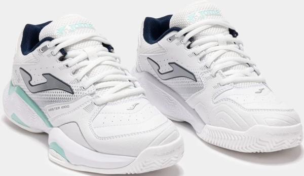 Кроссовки теннисные женские Joma MASTER 1000 бело-бирюзовые TM10LS2542C
