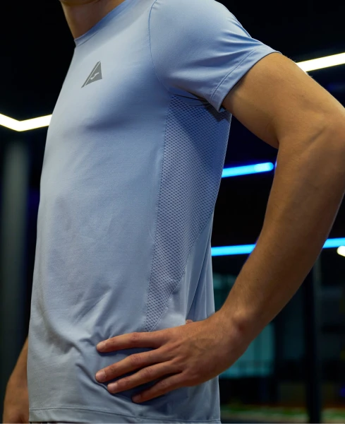 Футболка Joma INDOOR GYM дымчато-голубая 102967.277