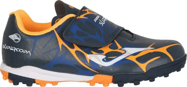 Сороконіжки (шиповки) дитячі Joma SUPER COPA темно-синьо-помаранчеві SCJW2503TFV