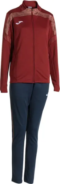 Спортивный костюм женский Joma CHAMPION VIII бордово-темно-синий 902516.673