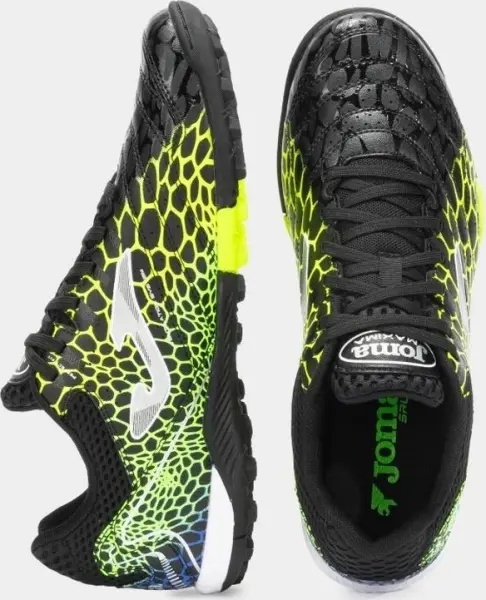 Сороконіжки (шиповки) Joma MAXIMA чорно-жовто-блакитні MAXW2531TF