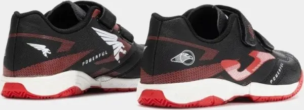 Футзалки (бампи) дитячі Joma POWERFUL чорно-червоні POJW2501INV