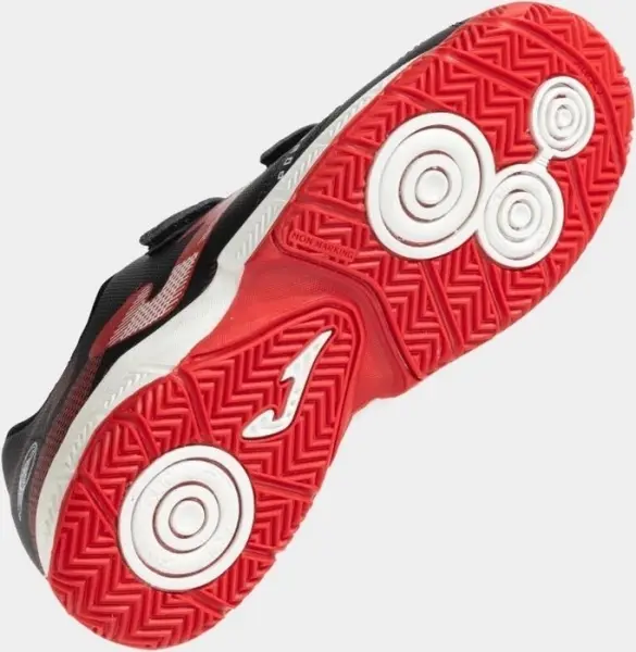 Футзалки (бампи) дитячі Joma POWERFUL чорно-червоні POJW2501INV