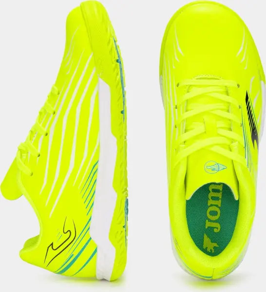 Футзалки (бампы) детские Joma PROPULSION лимонные PRJW2509IN