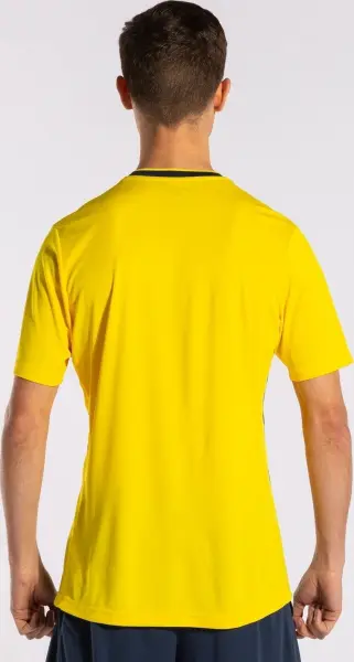 Футболка Joma EUROPA V жовто-темно-синя 102838.903