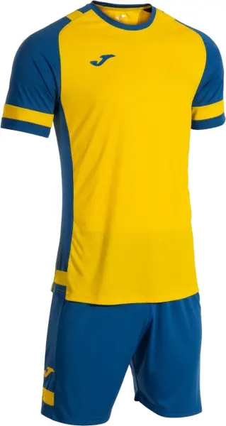 Комплект футбольної форми Joma LIDER жовто-синій 104285.907