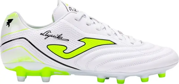 Бутсы Joma AGUILA бело-лаймовые AGUS2502FG