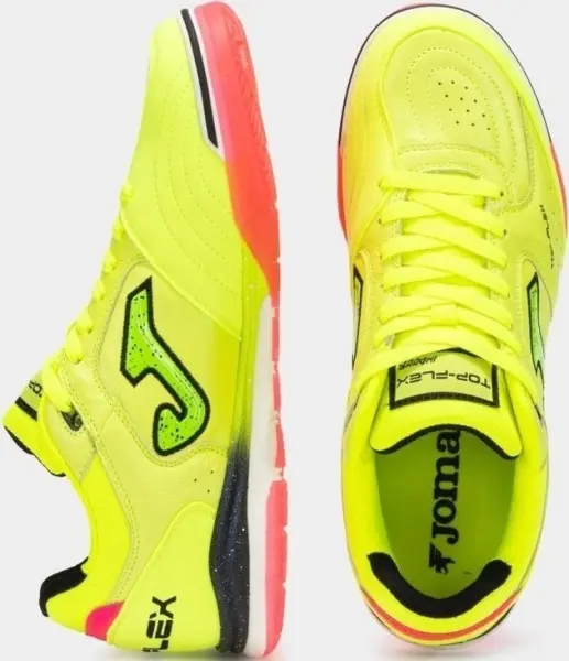 Футзалки (бампы) Joma TOP FLEX REBOUND желто-розовые TORW2509IN