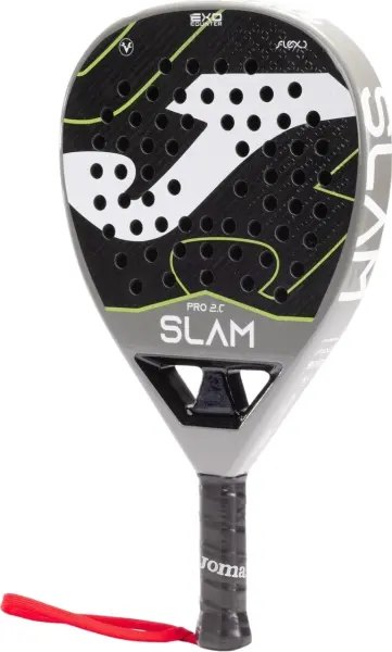 Ракетка для падл-тенісу Joma SLAM PRO сіро-чорна 401567.251