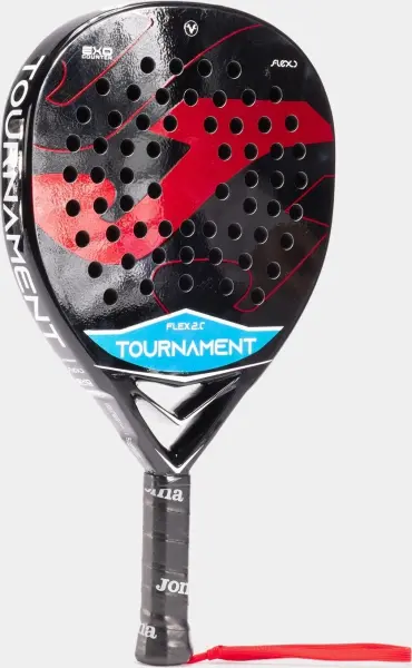 Ракетка для падл-тенісу Joma TOURNAMENT FLEX чорно-червона 401579.106