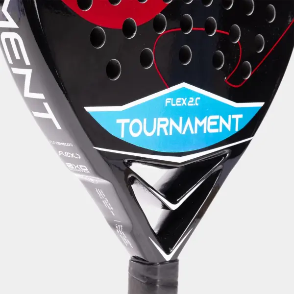 Ракетка для падл-тенісу Joma TOURNAMENT FLEX чорно-червона 401579.106