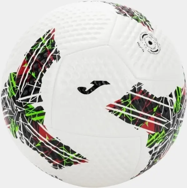 Футбольный мяч Joma GIOCO III бело-черно-красно-салатовый Размер 5 401724.204