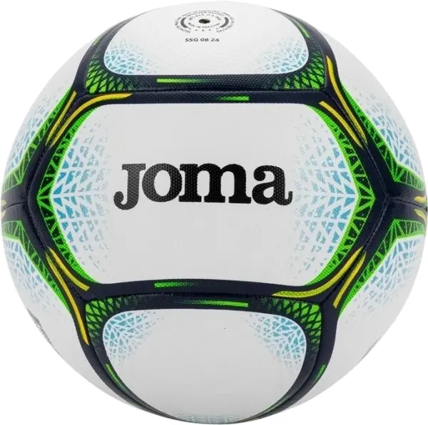 Футзальный мяч Joma GRAFITY III бело-черно-зелено-желтый Размер 62 см 401730.203