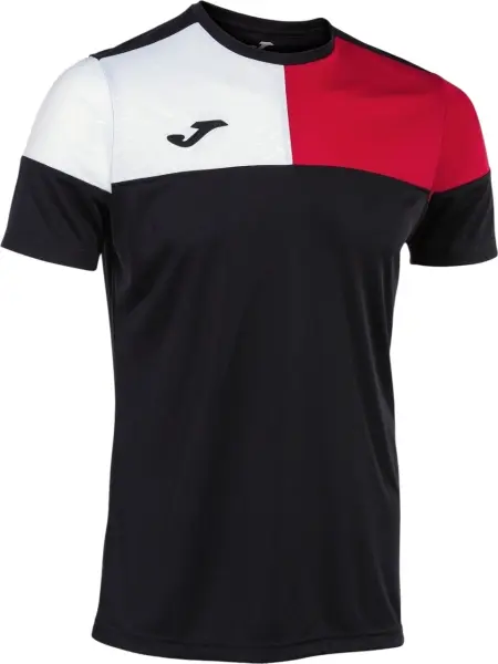 Футболка Joma CREW V черно-красно-белая 103084.106