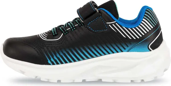 Кроссовки детские Joma AQUILES с подсветкой черно-синие JAQUIW2501V