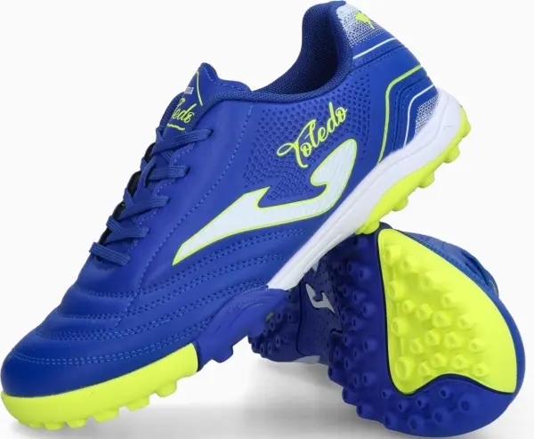 Сороконожки (шиповки) детские Joma TOLEDO сине-лимонные TOJW2504TF