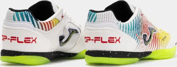 Футзалки (бампи) Joma TOP FLEX біло-блакитно-червоно-жовті TOPW2576IN