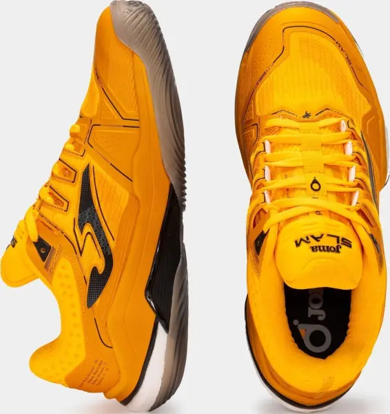 Кросівки тенісні Joma SLAM оранжево-чорні TSLAMS2508OM