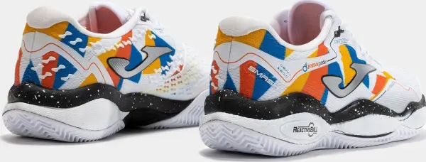 Кросівки тенісні Joma SMASH біло-оранжево-сині TSMAW2532C