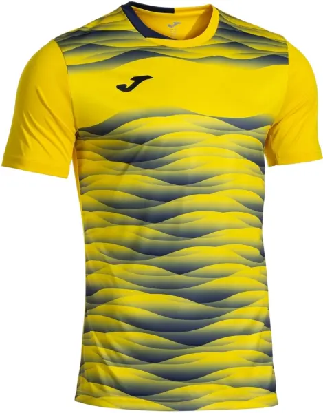 Футболка Joma TIGER VII желто-темно-синяя 104378.903