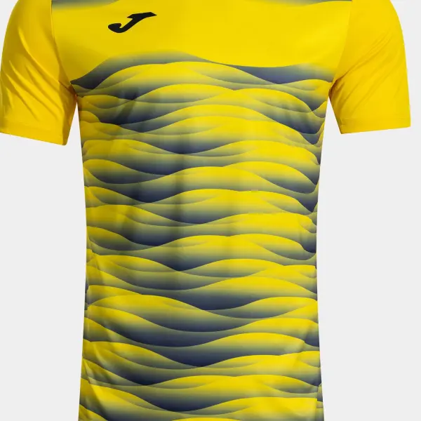 Футболка Joma TIGER VII желто-темно-синяя 104378.903