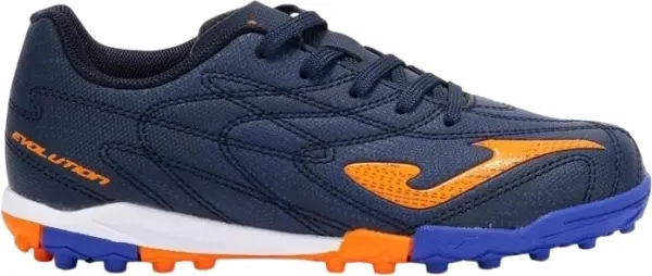 Сороконожки (шиповки) детские Joma EVOLUTION темно-сине-оранжевые EVJW2503TF