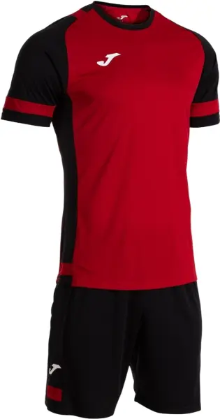 Комплект футбольної форми Joma LIDER червоно-чорний 104285.601