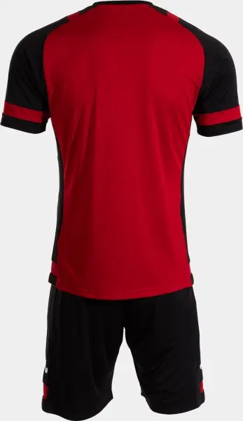 Комплект футбольної форми Joma LIDER червоно-чорний 104285.601