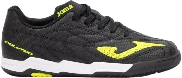 Футзалки (бампи) дитячі Joma EVOLUTION чорно-жовті EVJW2501IN
