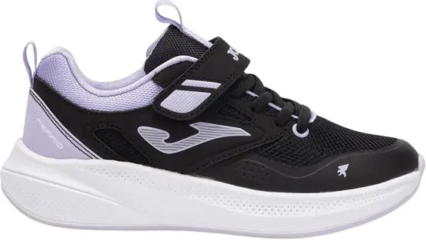Кроссовки беговые детские Joma FERRO черно-сиреневые JFERRW2501V